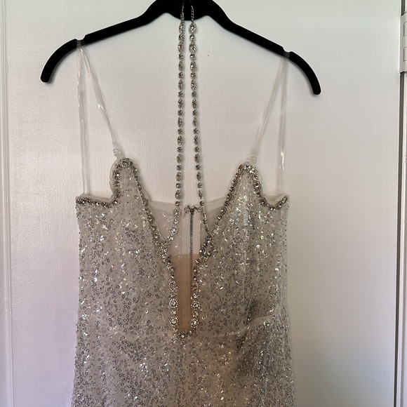 Sequin, Beaded and Rhinestones Dress - Picture 3 of 14